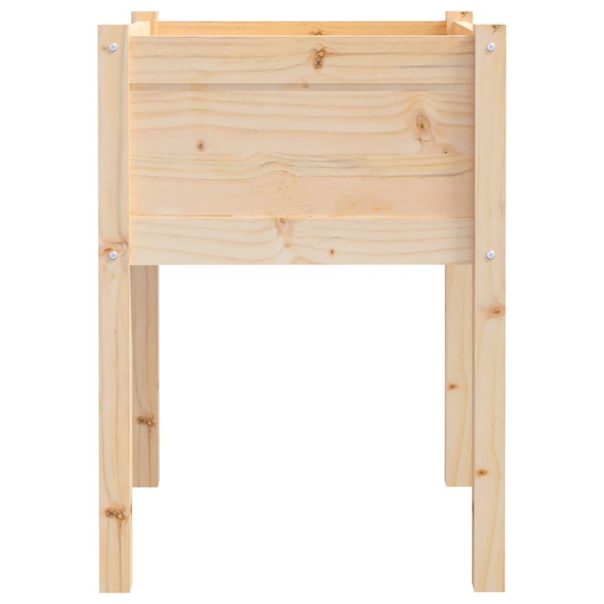 Voir la diapositive 5 : VIDAXL Jardinieres d'exterieur 2 pcs 50x50x70 cm bois de pin massif