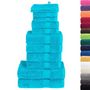 Voir la diapositive 2 : VIDAXL Ensemble de serviettes de qualité supérieure SOLUND 12 pcs