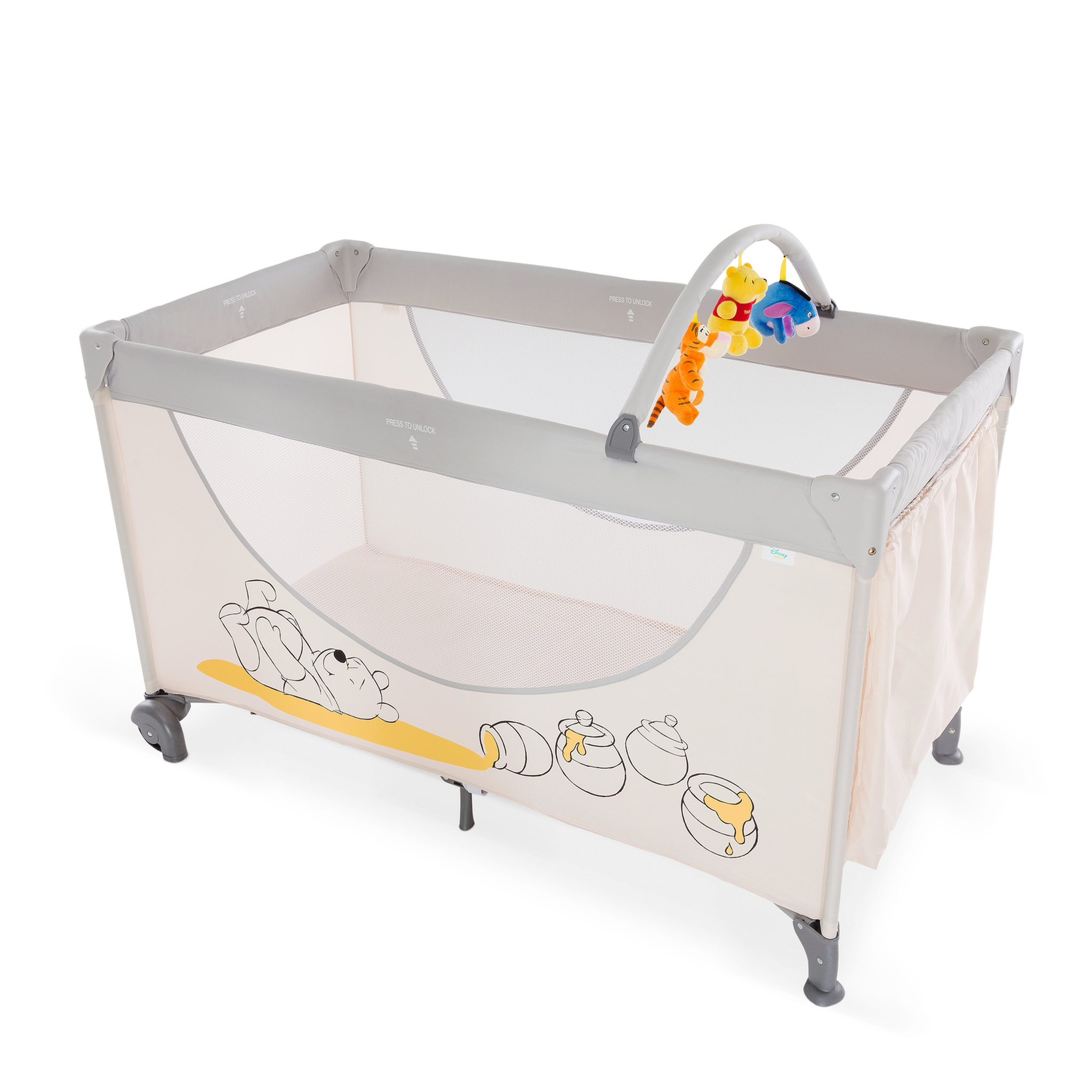 Voir la diapositive 1 : HAUCK Lit parapluie Dream N Play Go - Winnie l'ourson