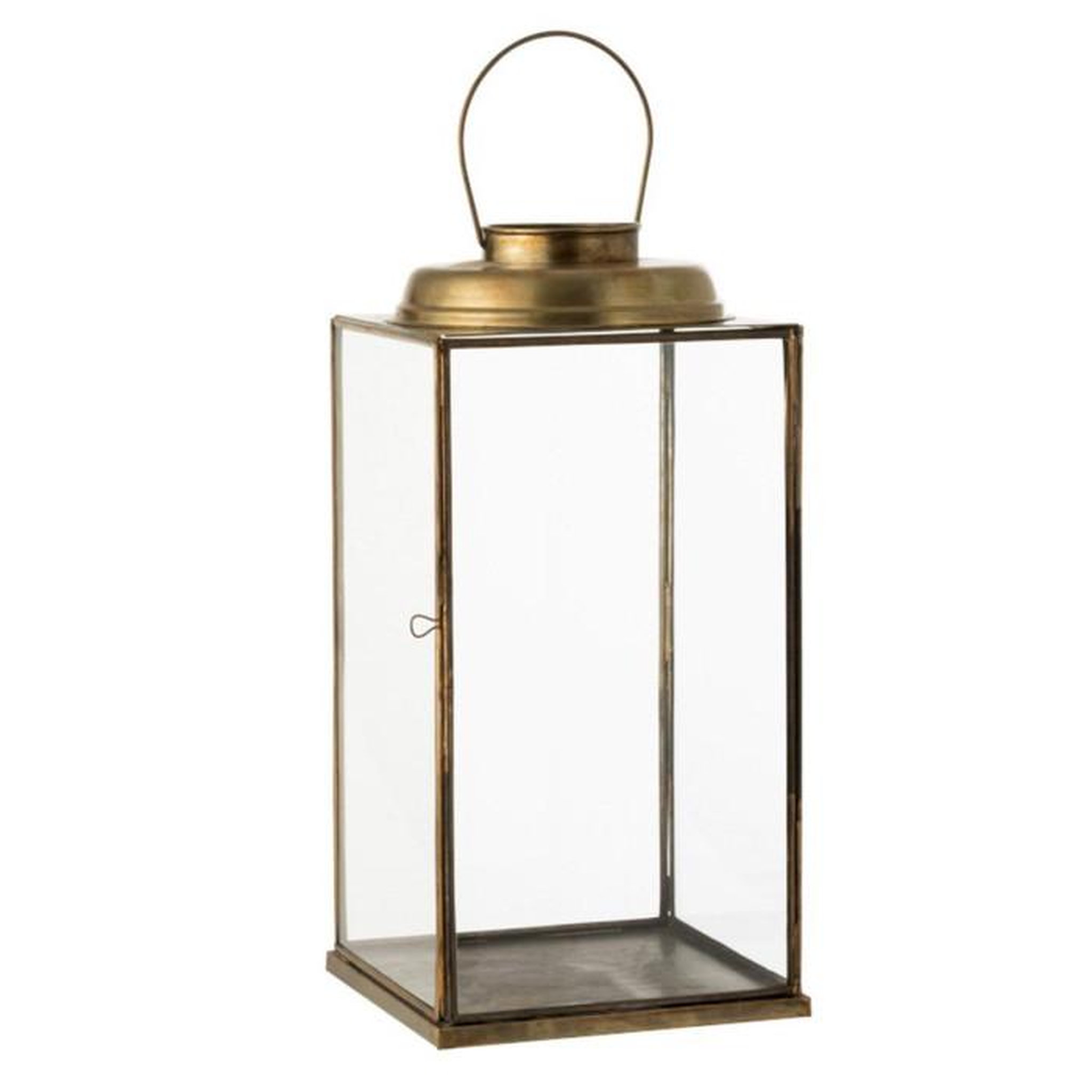 Paris Prix Lanterne Carrée en Métal  Antique  48cm Bronze