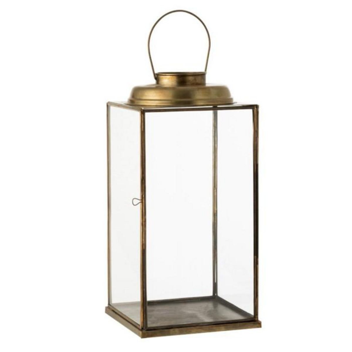 Paris Prix Lanterne Carrée en Métal  Antique  48cm Bronze