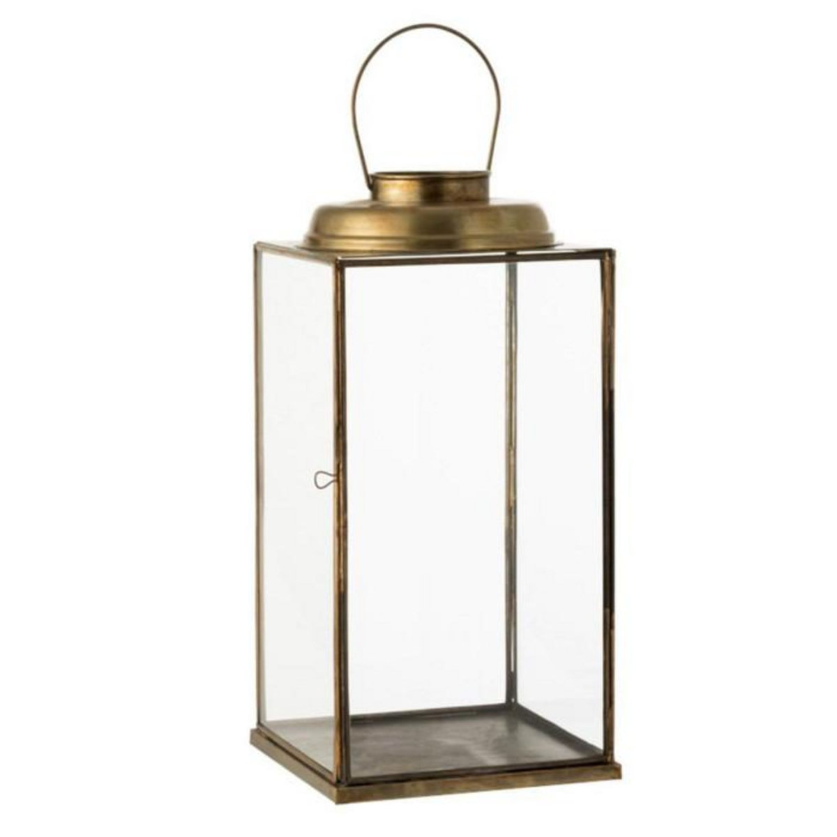 Paris Prix Lanterne Carrée en Métal  Antique  48cm Bronze