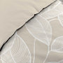 Voir la diapositive 2 : Douceur d'Intérieur Housse de couette 240x220 + 2 taies AMANDA 100% coton 57fils