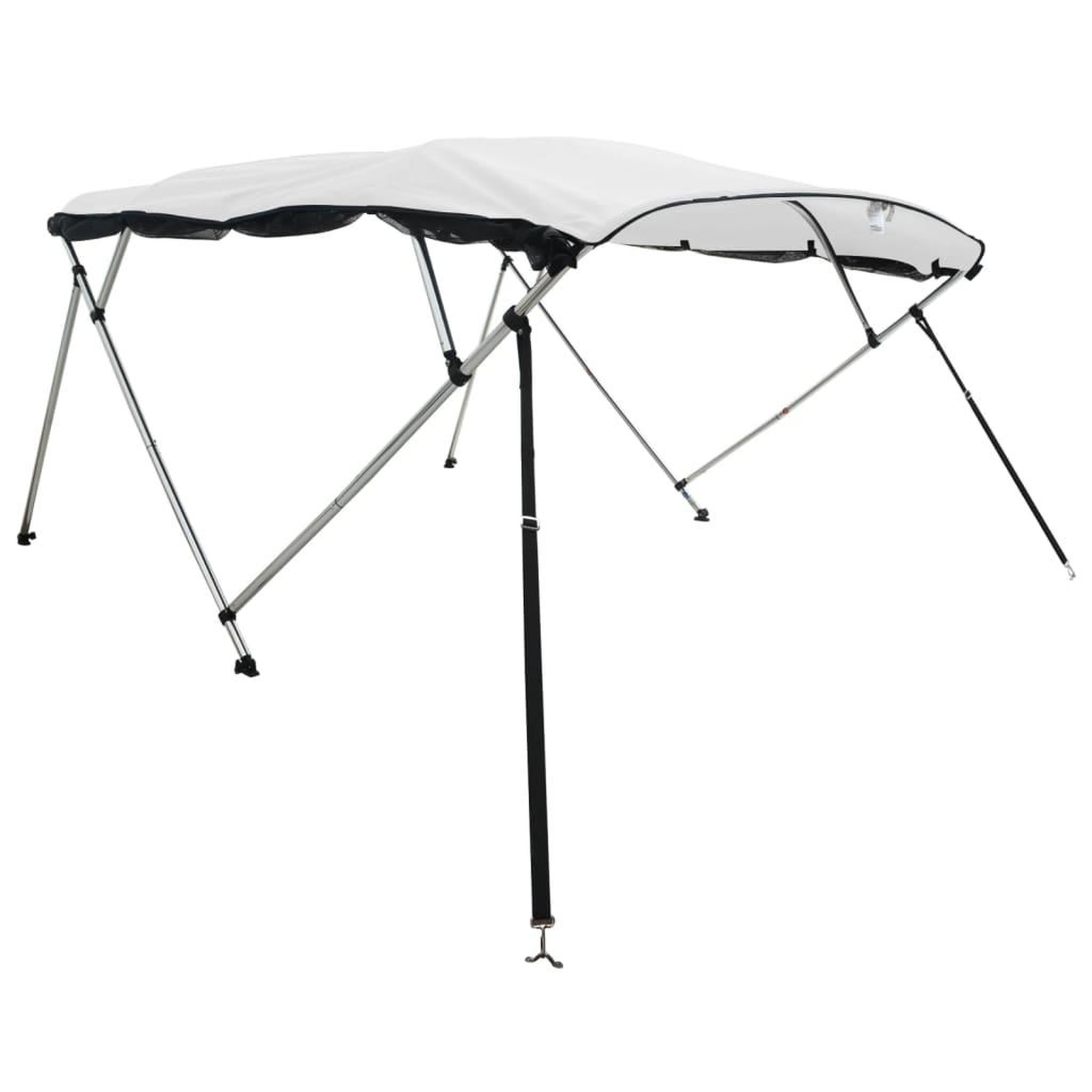Voir la diapositive 3 : VIDAXL Toit bimini a 4 arceaux parois en maille 243x(170-182)x137 cm