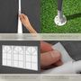 Voir la diapositive 5 : tectake Pavillon 9 x 3 m en système emboîtable gris
