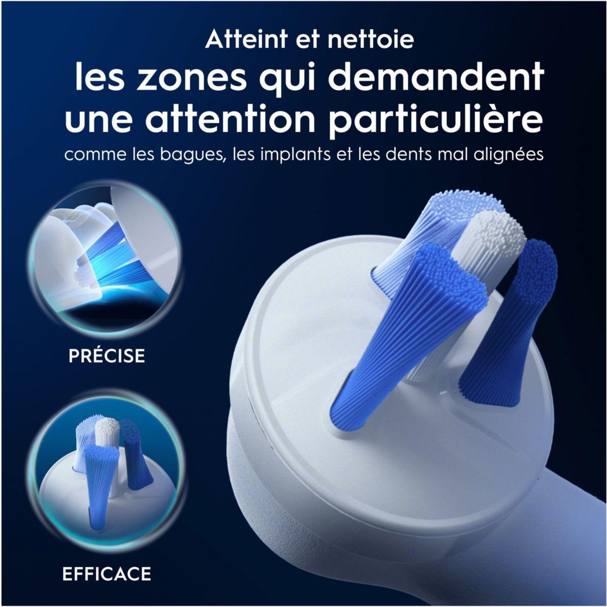 Voir la diapositive 3 : ORAL B Brossette dentaire io interdentaire x3