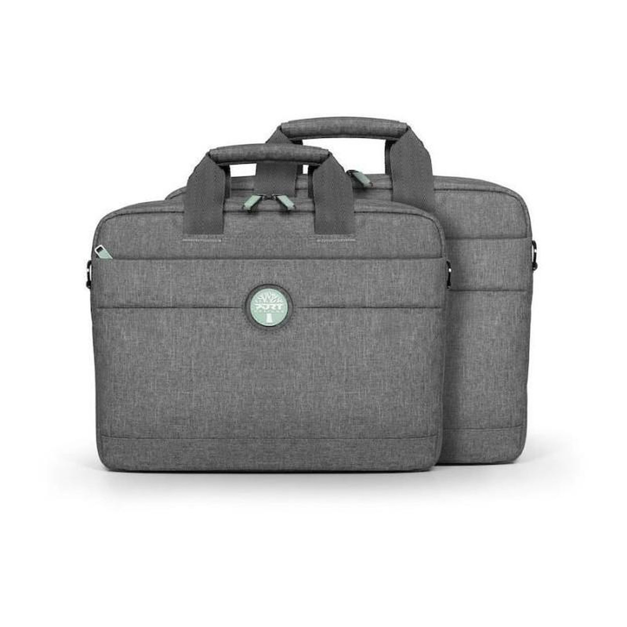 Voir la diapositive 2 : PORT DESIGNS Sacoche pour ordinateur portable 15,6 - PORT DESIGNS YOSEMITE ECO - Gris (62% de matériaux recyclés)