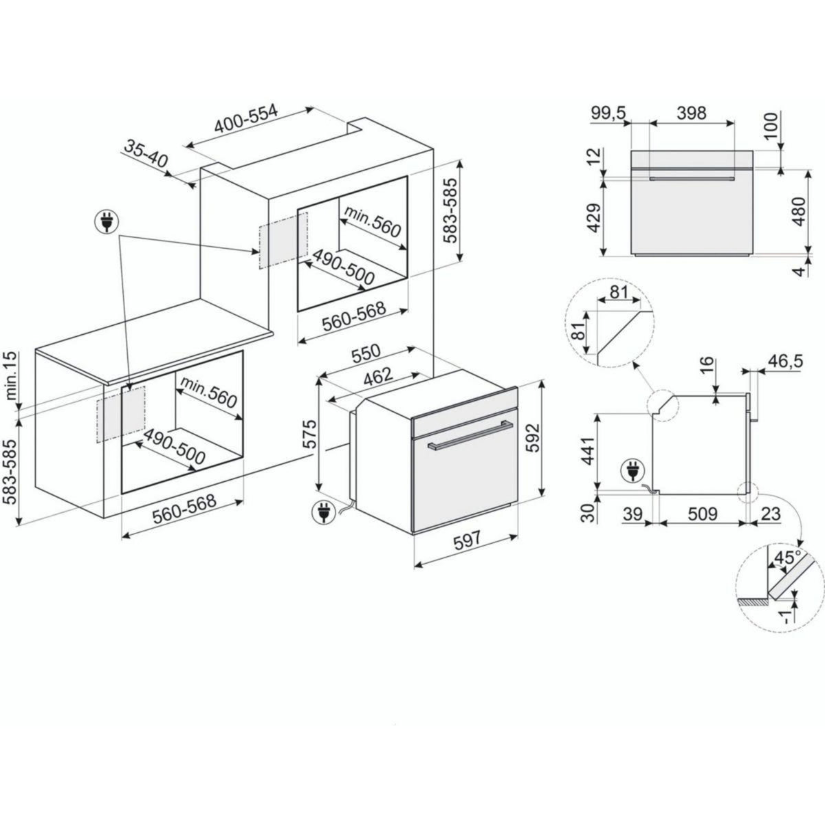 SMEG Four encastrable SFP6401TB