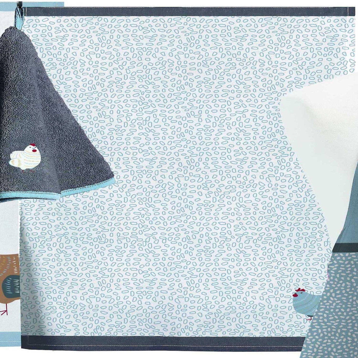 Les Ateliers du Linge Torchons 100% coton