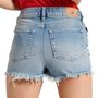Voir la diapositive 2 : SUPERDRY Short en Jean à clous  Femme Superdry Skinny Hot