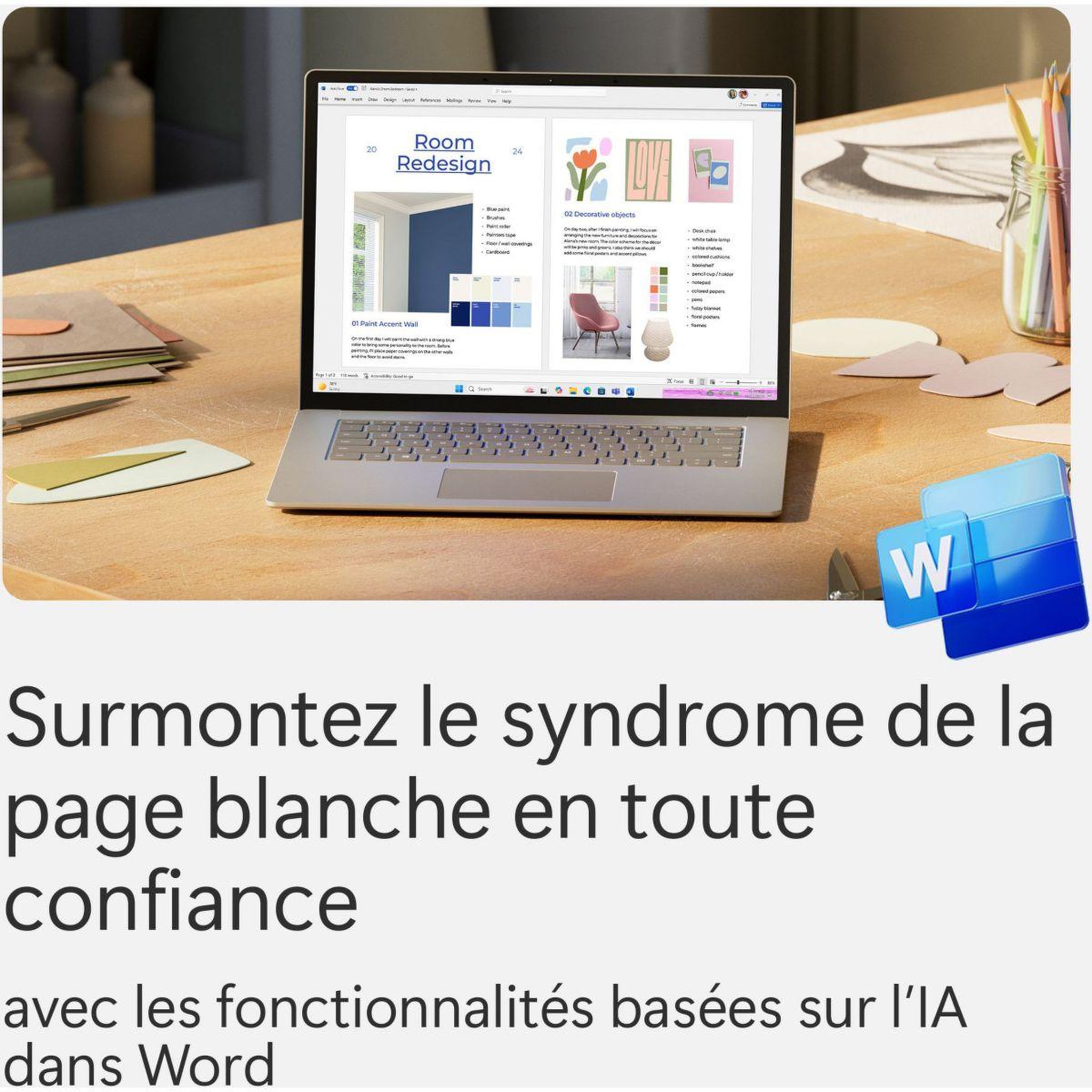 Voir la diapositive 5 : MICROSOFT Logiciel de bureautique 365 Personnel 12 mois 2025