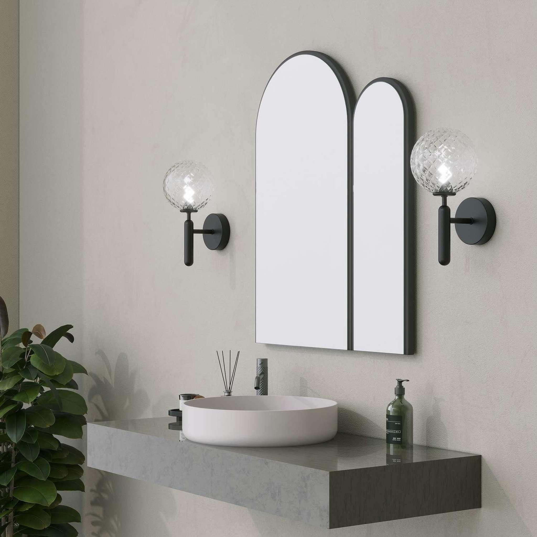 Voir la diapositive 2 : TOILINUX Miroir Ethéra - 73x60cm