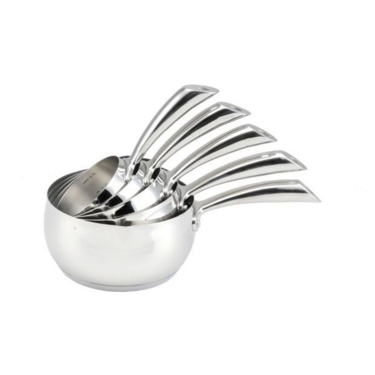 ART & CUISINE Set 5 casseroles  inox Chaudron Line