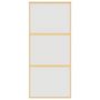 Voir la diapositive 4 : VIDAXL Porte coulissante dore 90x205 cm verre ESG depoli et aluminium