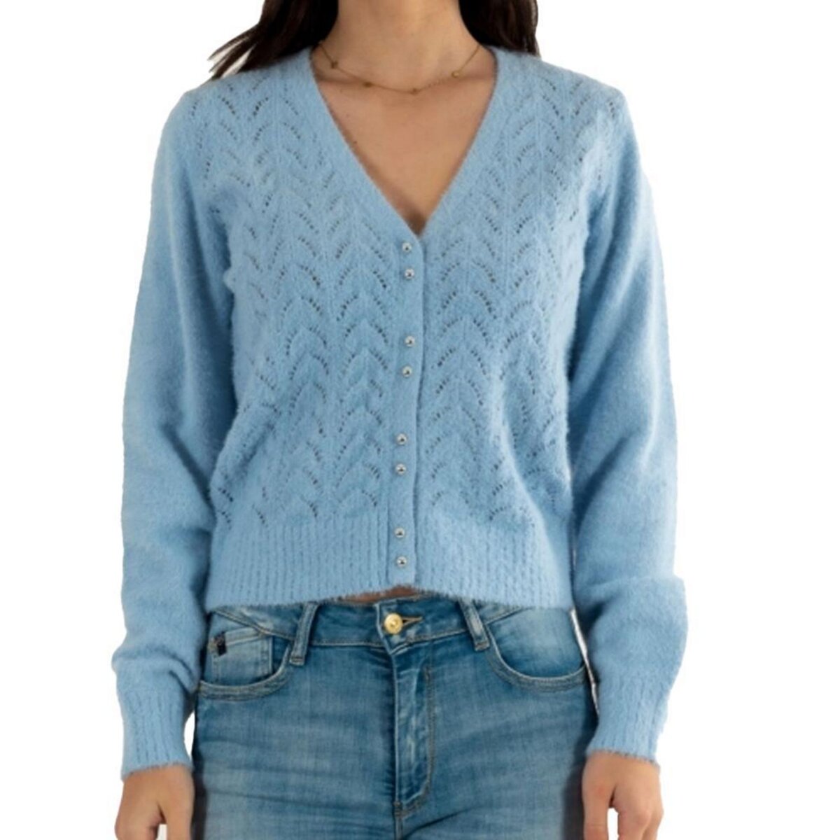 MORGAN Pull  Ciel Femme Morgan Mlilo