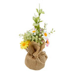 ATMOSPHERA Composition de Fleurs Artificielles  Tama  27cm Multicolore