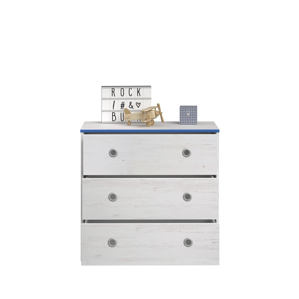 Commode 3 tiroirs L79cm REVERSO