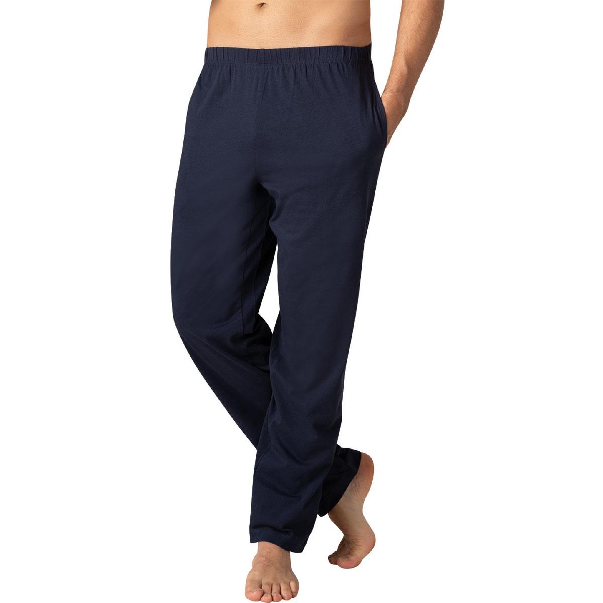 Voir la diapositive 2 : Eminence Pyjama long ouvert homme Mercerisé