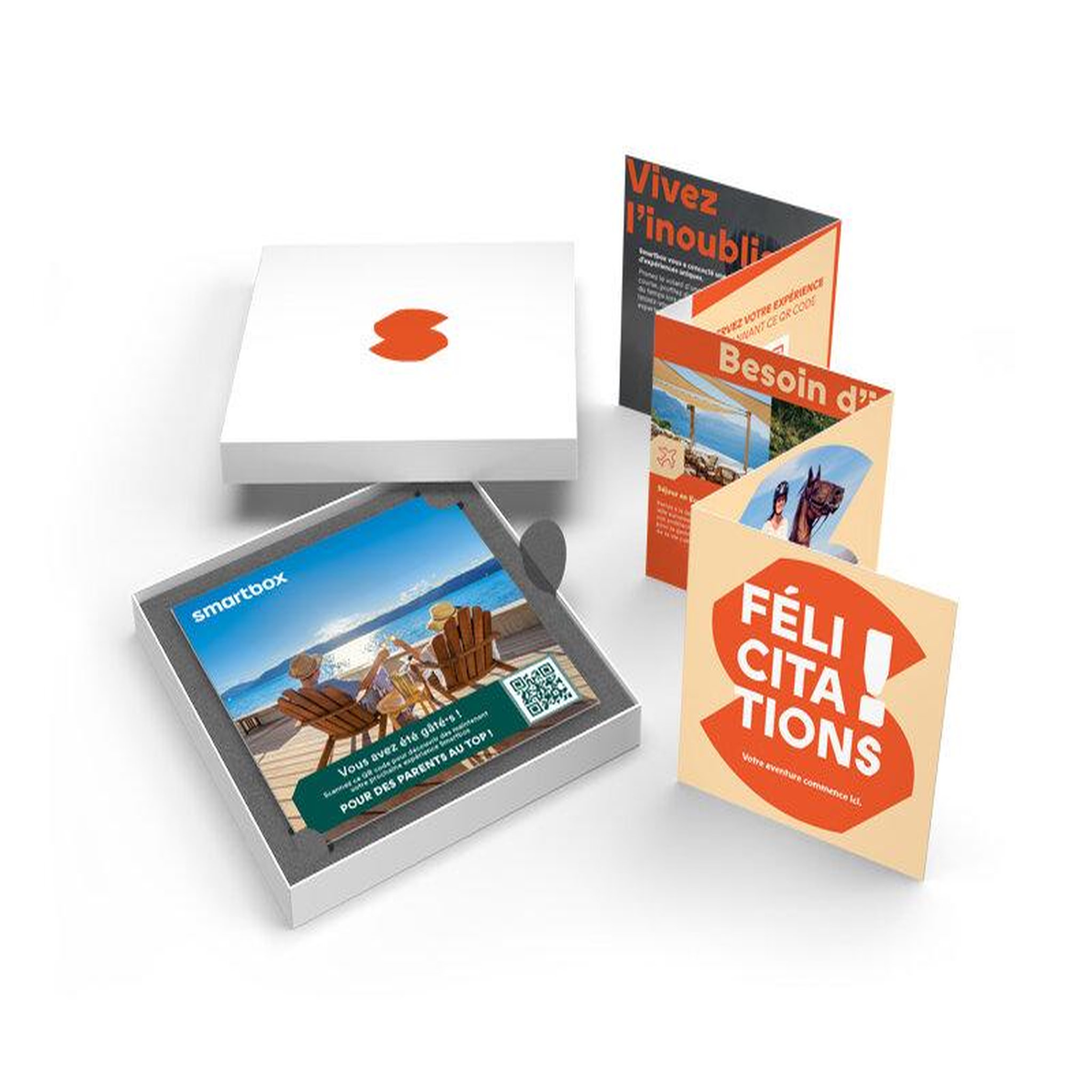 Voir la diapositive 2 : Smartbox Pour des parents au top ! - coffret cadeau multi-thèmes