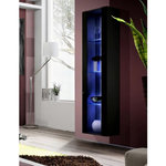 Paris Prix Vitrine LED Murale Design  Fly II  170cm Noir