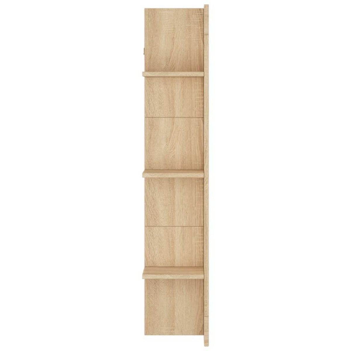 VIDAXL Meuble TV chene sonoma 152x22x113 cm bois d'ingenierie