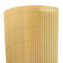 Voir la diapositive 2 : VIDAXL Cloture de jardin double face 110x400 cm Jaune