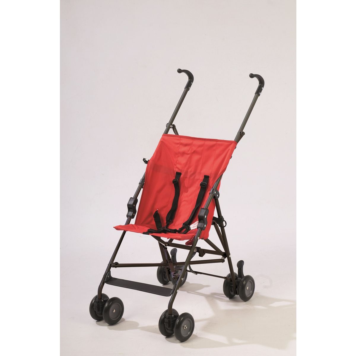 AUCHAN BABY Poussette canne bébé Bora rouge 