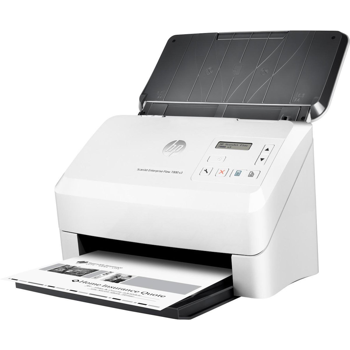 HP HP Scanjet Enterprise Flow 7000 s3 Alimentation papier de scanner 600 x 600 DPI A4 Blanc