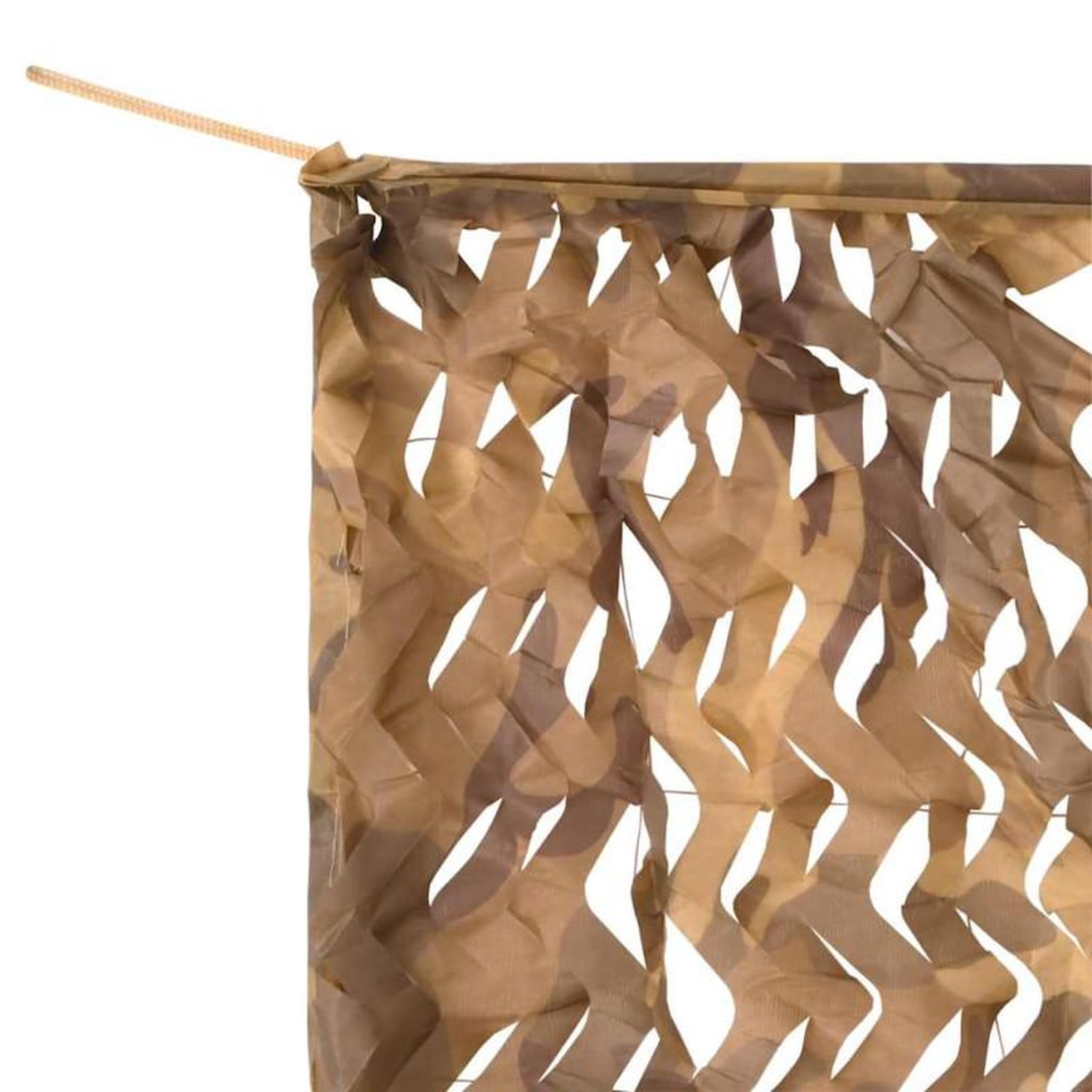 Voir la diapositive 6 : VIDAXL Filet de camouflage avec sac de rangement 525x205 cm sable