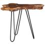 Voir la diapositive 2 : VIDAXL Table basse 70x45 cm Bois de teck massif et polyresine