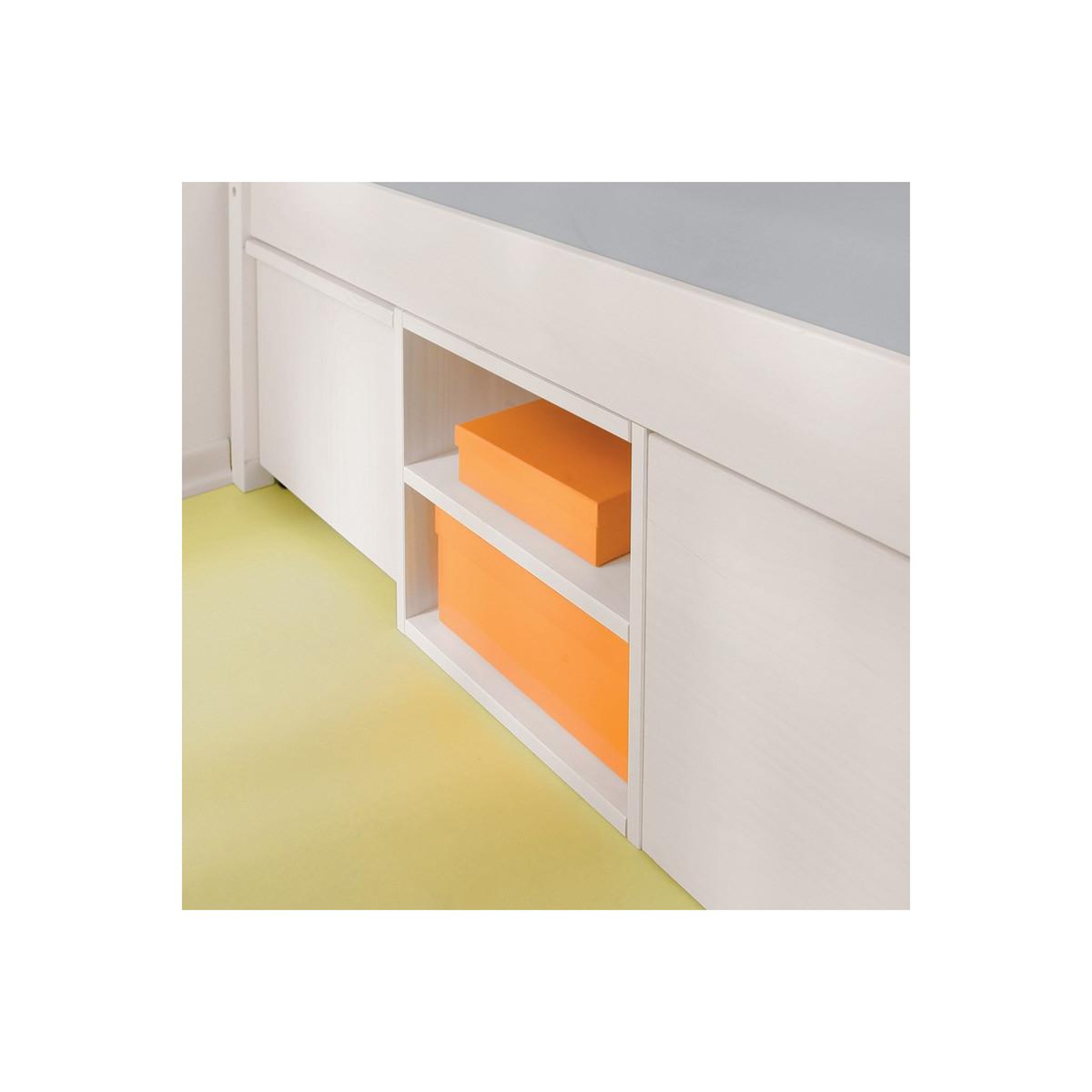 Voir la diapositive 6 : INTERLINK Lit fonctionnel TILL 140x200