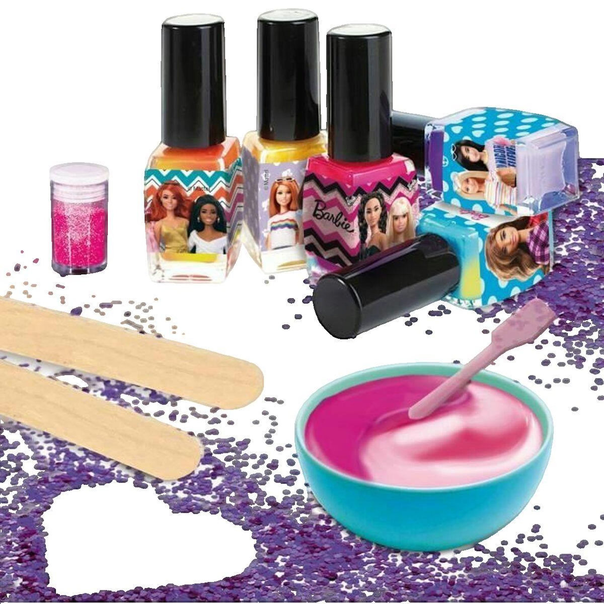Liscianigiochi Kit créatif Lisciani-Giochi Barbie Nail Art