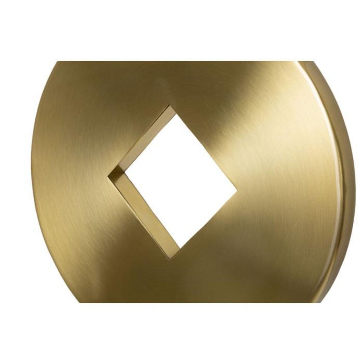 Paris Prix Lampe à Poser en Métal  Coin  53cm Or & Blanc