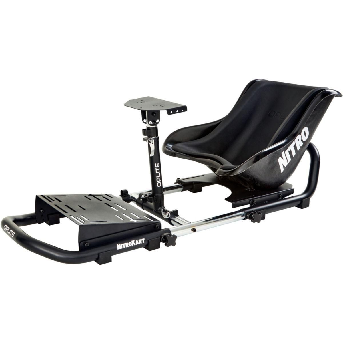 OPLITE Siège de simulation Nitrokart Family Pack Cockpit