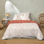 Voir la diapositive 1 : Home collection Parure De Couette 3 Pcs 240x220cm 100% Coton 57 Fils Fati