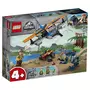LEGO Jurassic World 75942 Vélociraptor : la mission de sauvetage en avion 