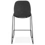 Voir la diapositive 5 : Paris Prix Tabouret de Bar en Tissu  Oscar  101cm Gris Foncé