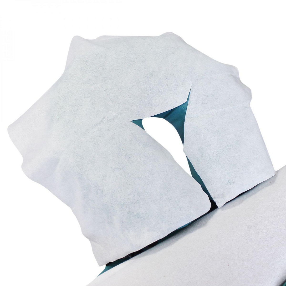 VIVEZEN Lot de 200 housses de protège têtière pour table de massage jetable - Forme Y