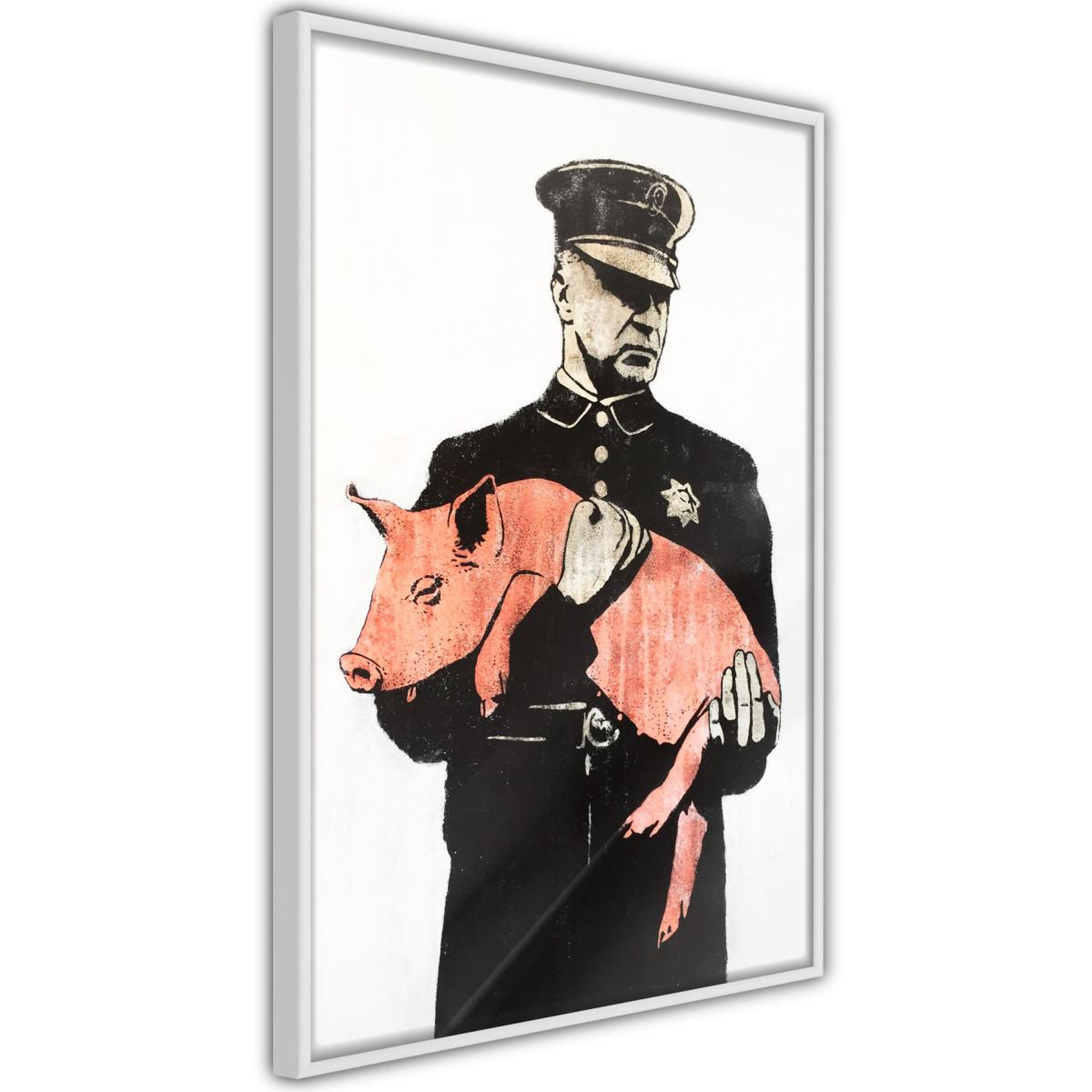Paris Prix Affiche Murale Encadrée  Pig
