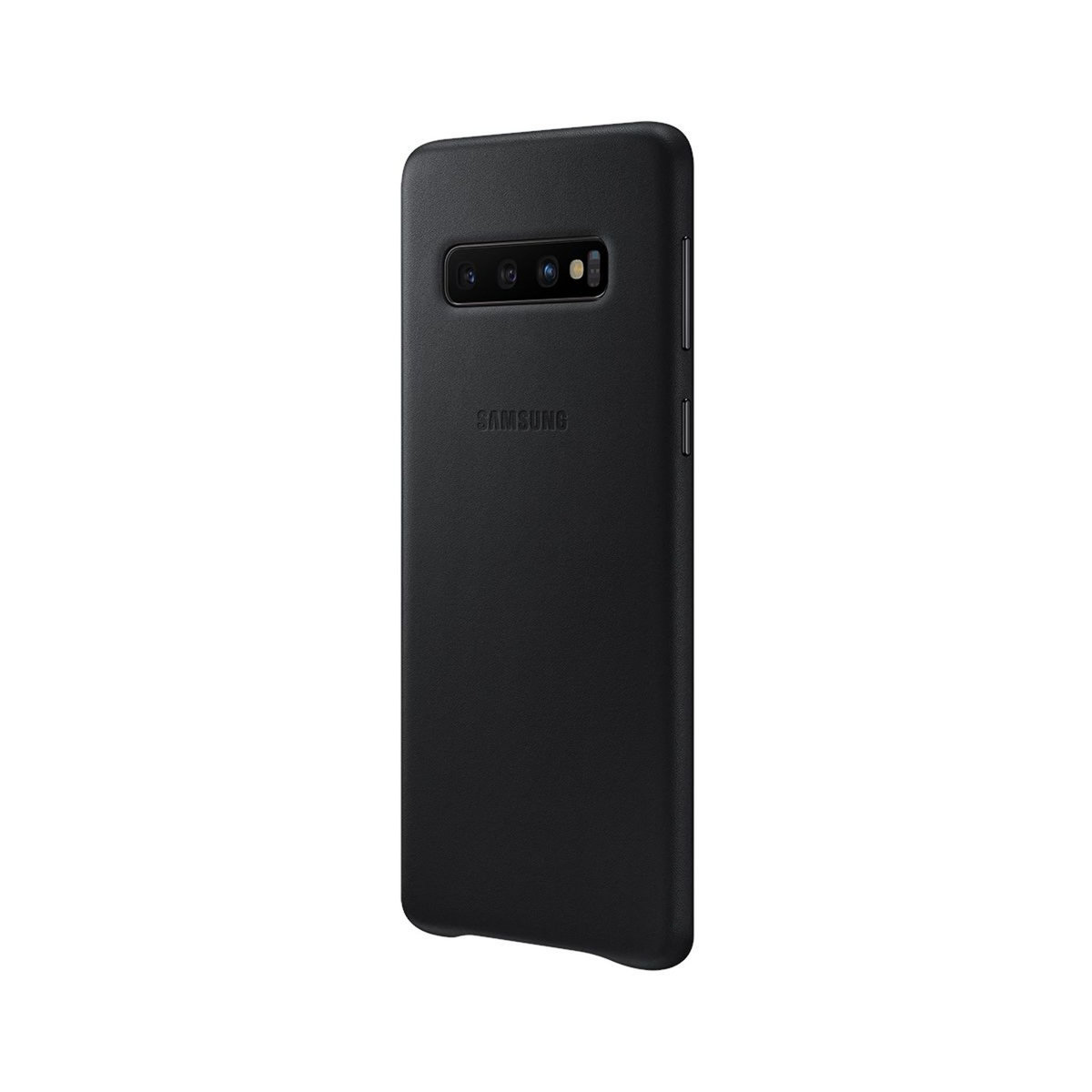 Samsung Coque S10 Cuir noir
