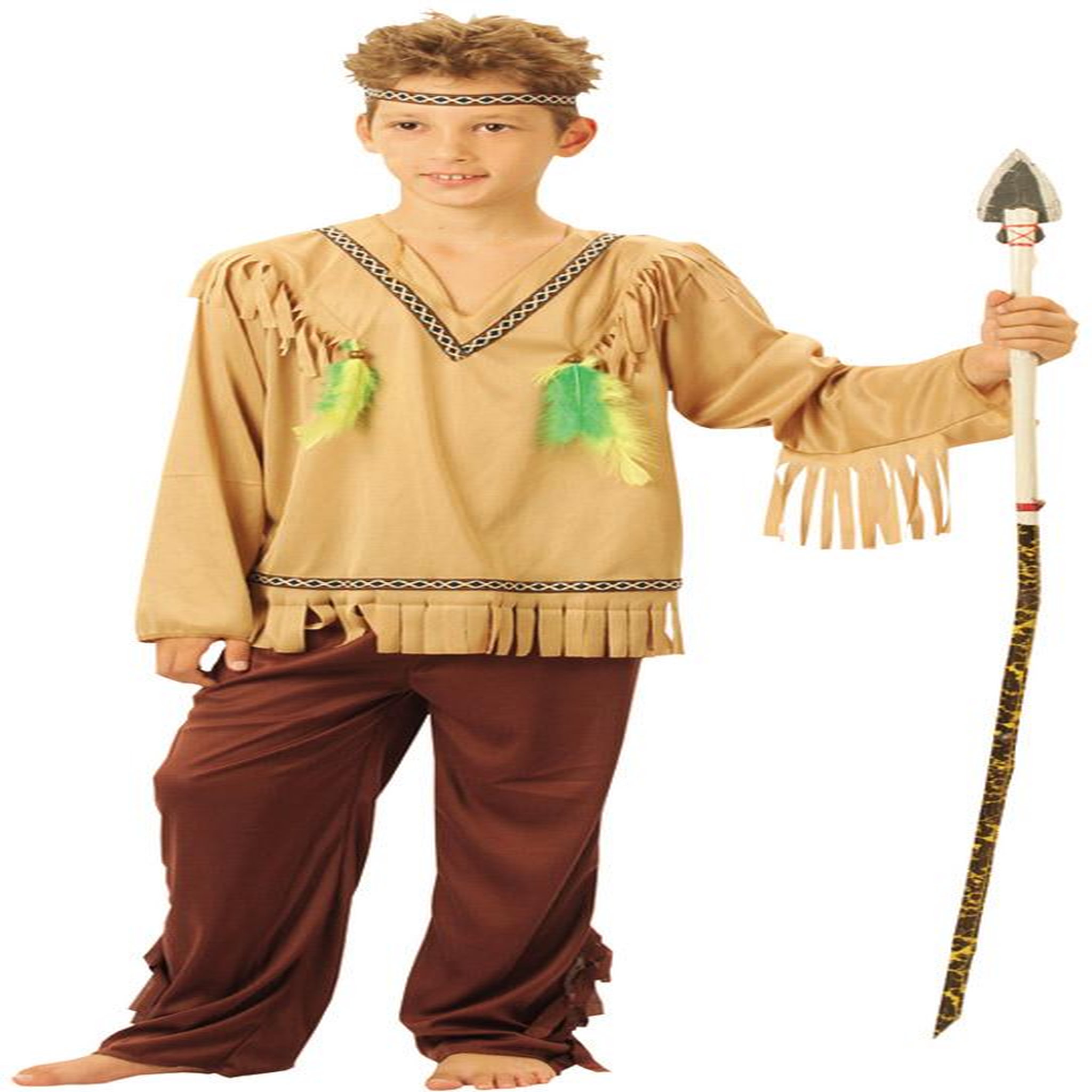 Boland Déguisement Petit Indien - Enfant - 7/9 ans (122 à 134 cm)