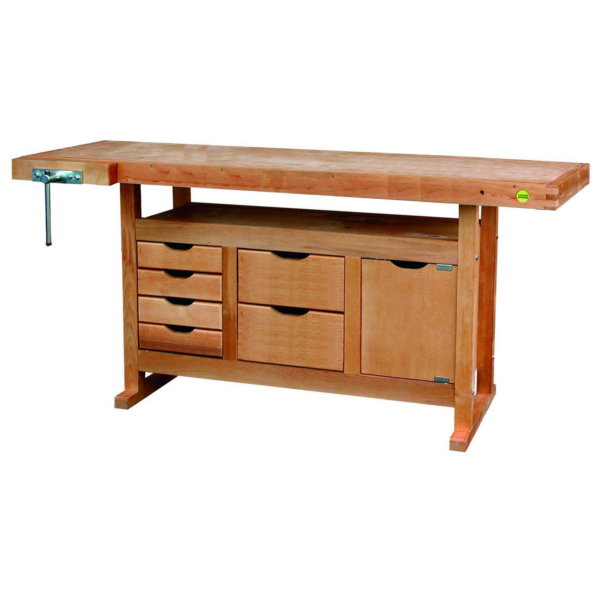 OUTIFRANCE Etabli bois 1,75 m à caisson