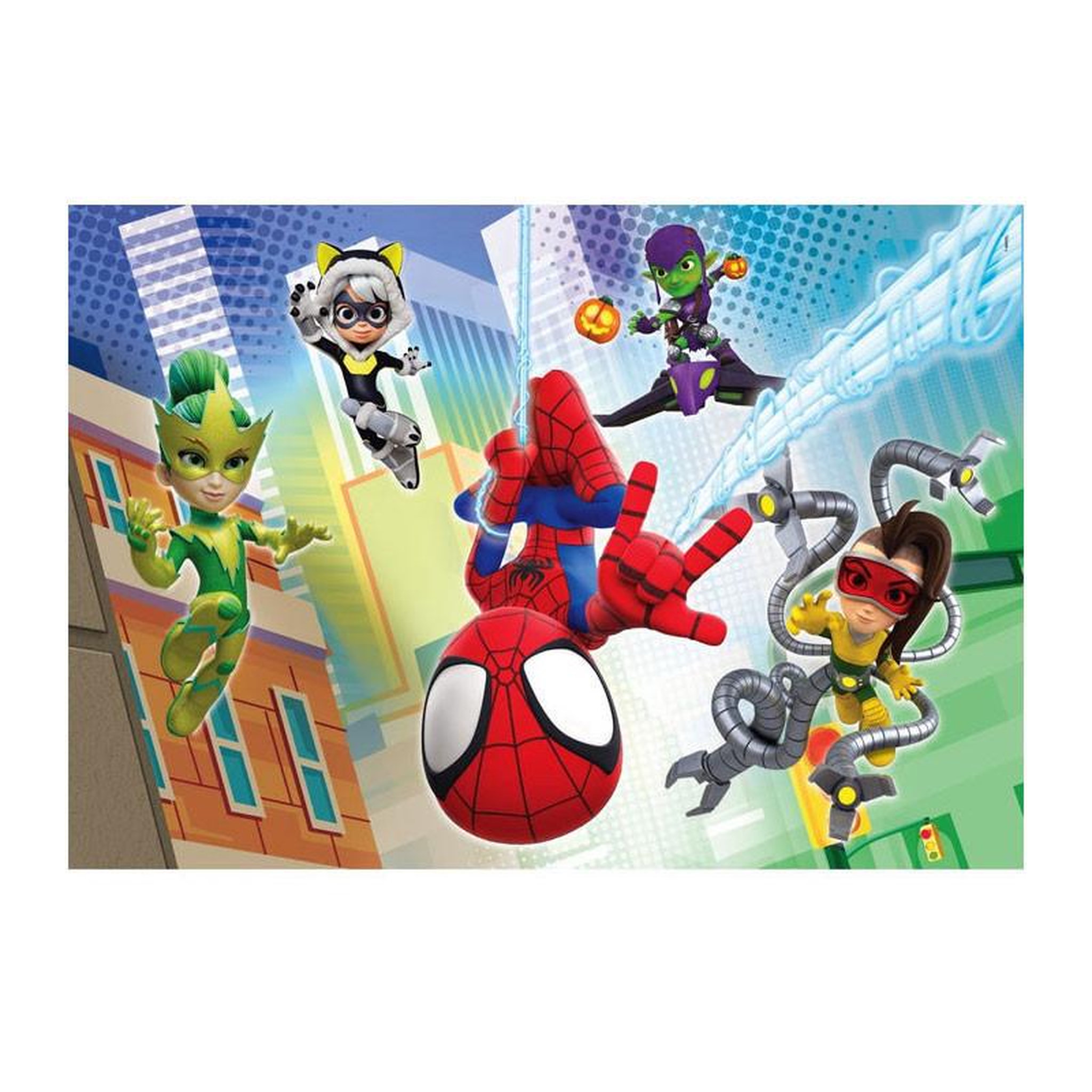 Voir la diapositive 2 : CLEMENTONI Puzzle Clementoni Friends 2x60 pièces Spidey And