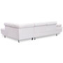 Voir la diapositive 4 : Paris Prix Canapé d'Angle Droit Bouclette  Têtière  260cm Crème