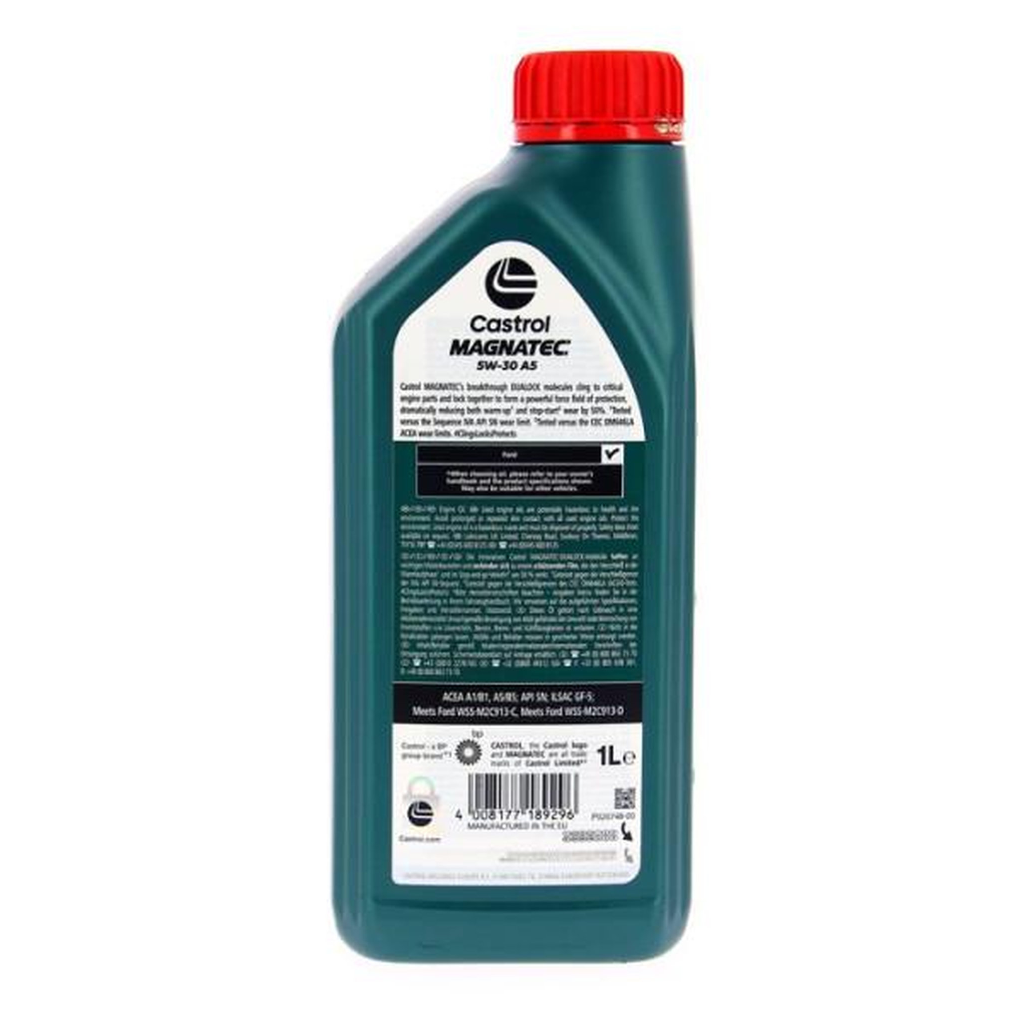Voir la diapositive 3 : CASTROL CASTROL Magnatec 5W-30 A5 1L - huile moteur 5W30