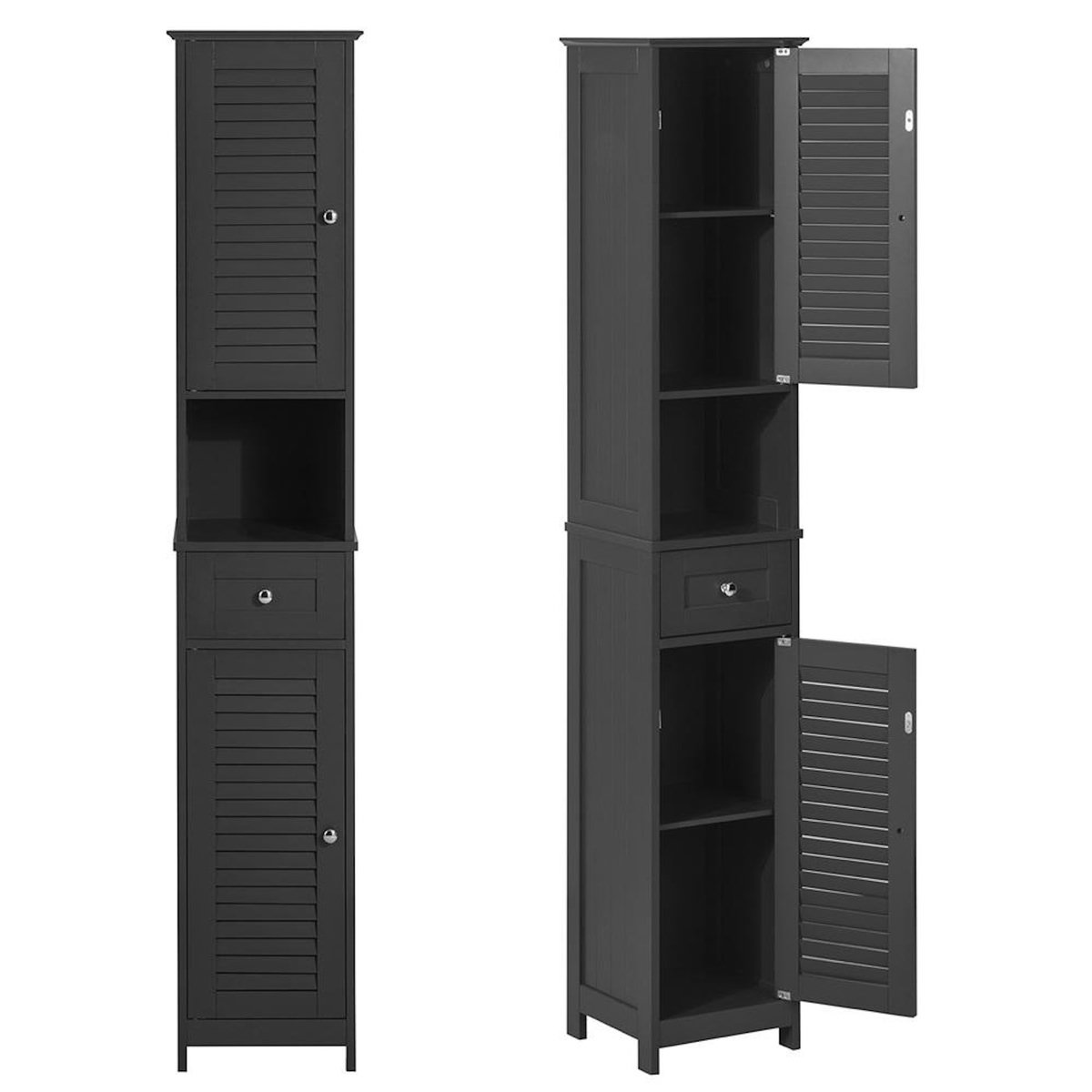 SOBUY SoBuy - Colonne De Salle De Bain à un tiroir - Fonctionnel - FRG236