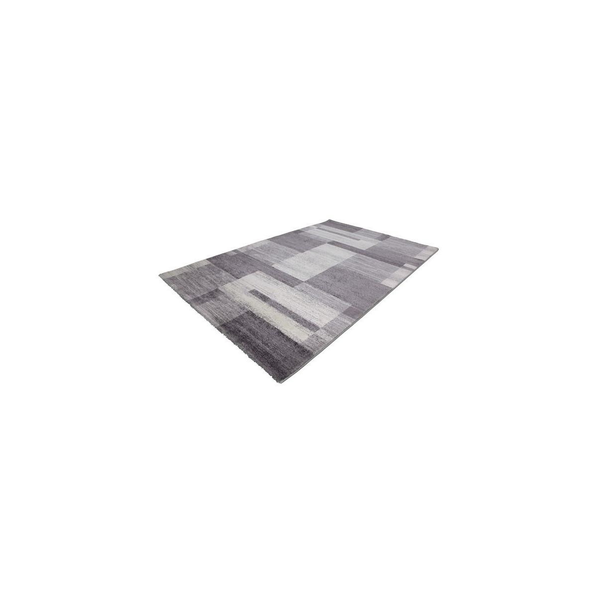 Voir la diapositive 2 : Paris Prix Tapis à Poils Courts Tissé  Falkland  Argent