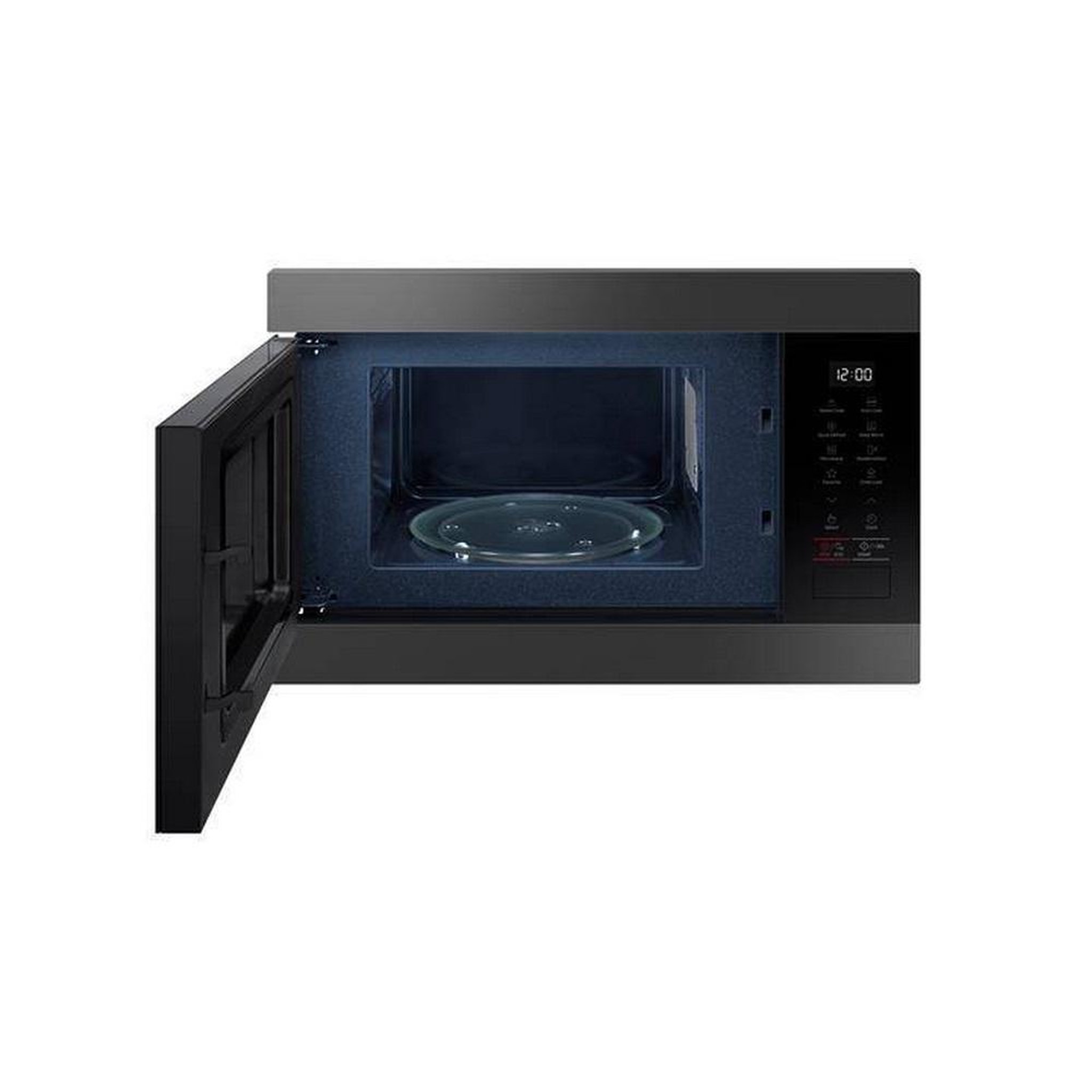 Voir la diapositive 2 : Samsung Micro-ondes solo 22l 1250w encastrable carbone - MS22M8274AM