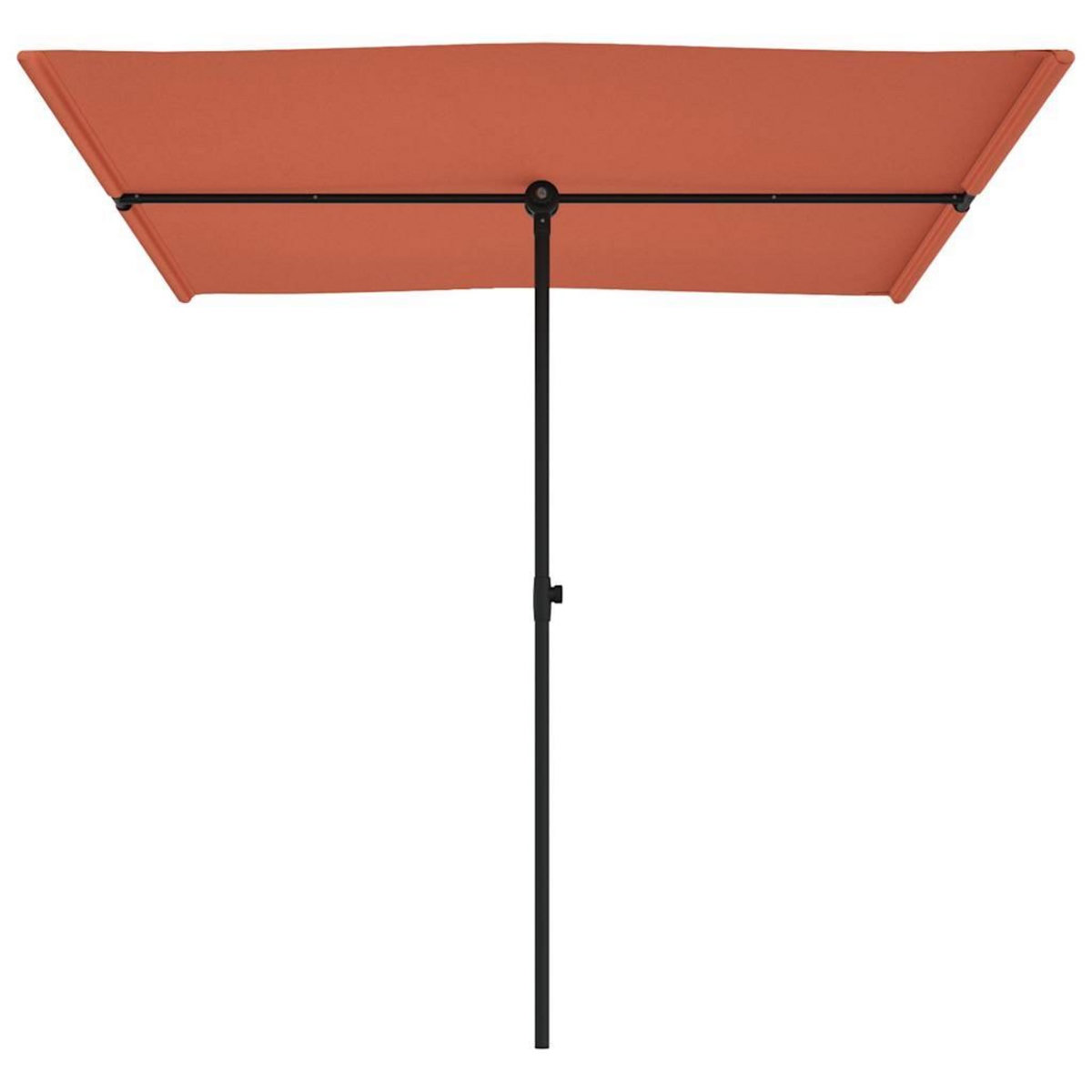 VIDAXL Parasol de jardin avec mat en aluminium 2x1,5 m Terre cuite