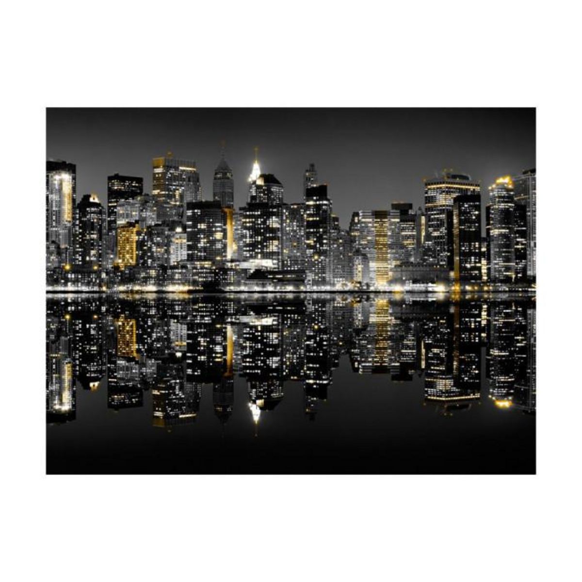 Paris Prix Papier Peint  New York Or & Argent